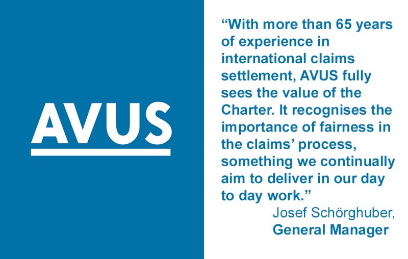 Quote from Josef Schorghuber, AVUS about their decision to become an official supporter of the Charter of Road Traffic Victims' Rights